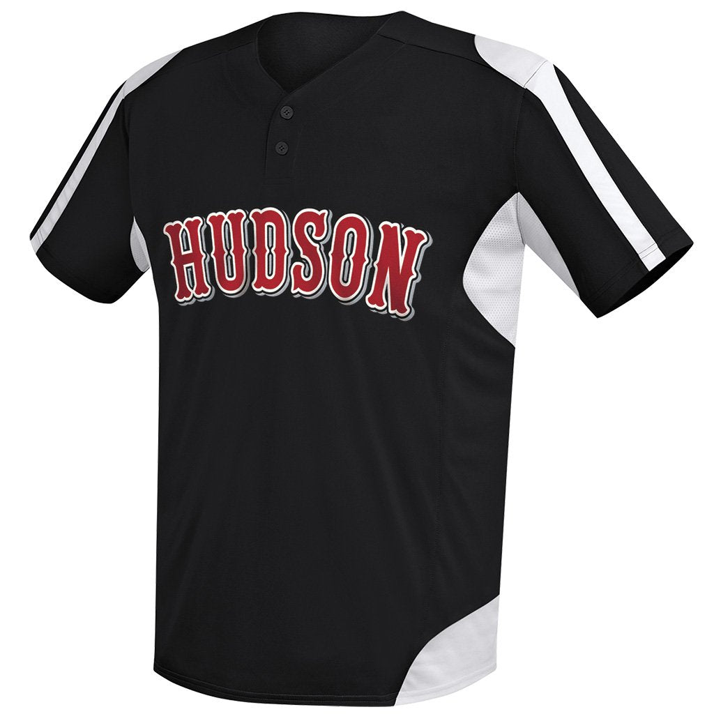 4012 Two Button League Performance Baseball Jersey YOUTH – Protime Sports  Inc.