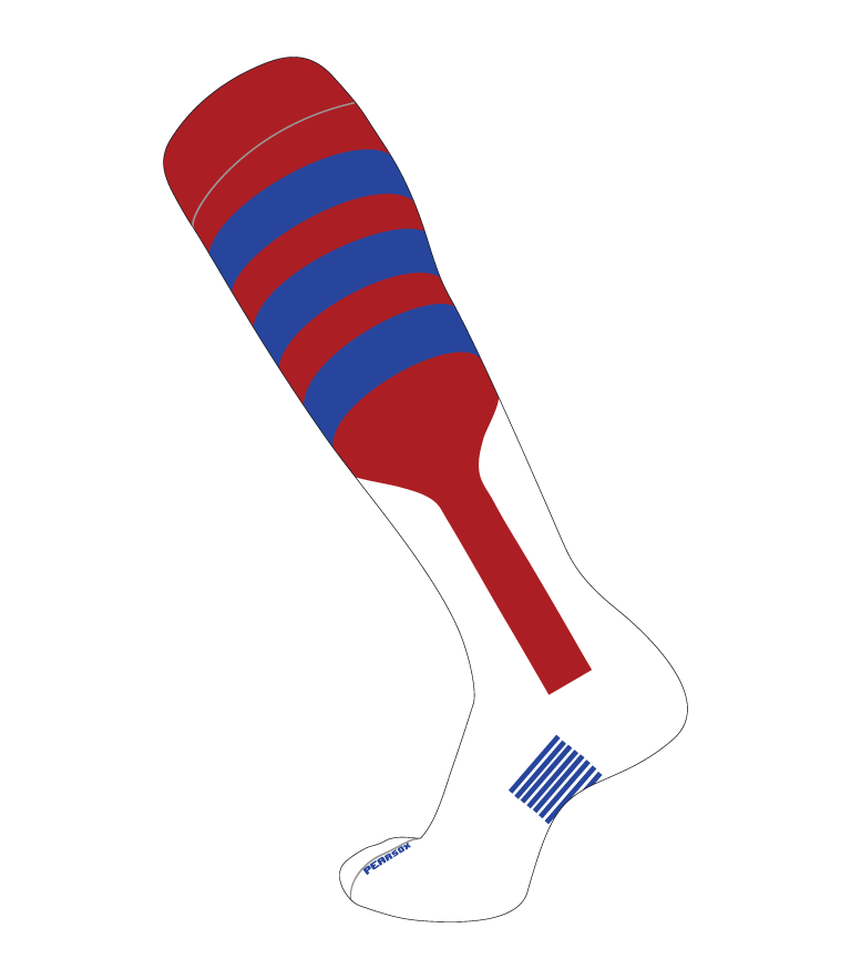 Doubleplay Socks - Three-Stripes