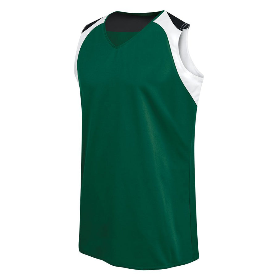 Yough Basketball Green, Orange,Black,White Custom Basketball Uniforms,  Jerseys, Shorts